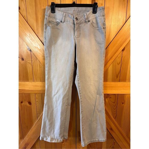 Jag Jeans Denim - Jag Jeans Womens Gray Denim Boot Jeans Size 10  (3080)